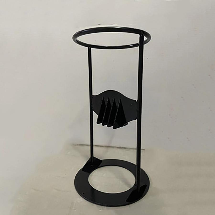 Home Decoration Black Firewood Kindling Splitter Racker Log Wood Cutter Ornament