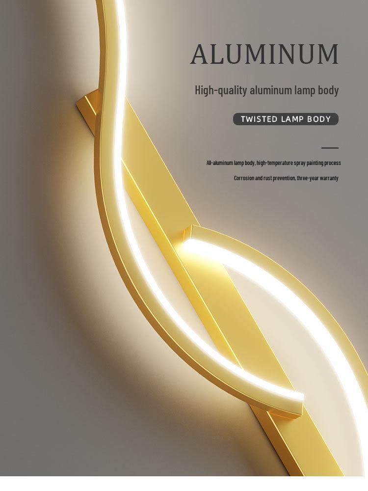 Modern Minimalist Wall Lamp: Luxury Living Room & Bedroom Decor