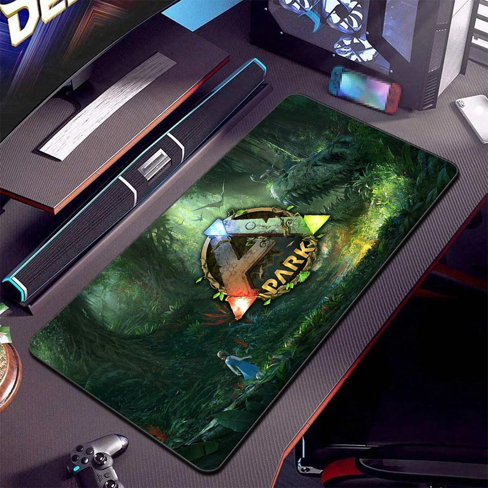 Ark Survival Evolved Tappetino Mouse Grande Accessori Gaming Tappetino Mouse Tappetino Tastiera Deskmat Computer Gamer Laptop Tappetino Mouse Dinosauro