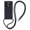 For OnePlus Ace 2V/Nord 3 5G Case TPU Fiber Lining Protective Phone Cover with Long Lanyard