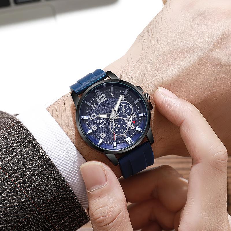 Men S Fashion Silicone Watch Casual Waterproof Men S Watch Watch