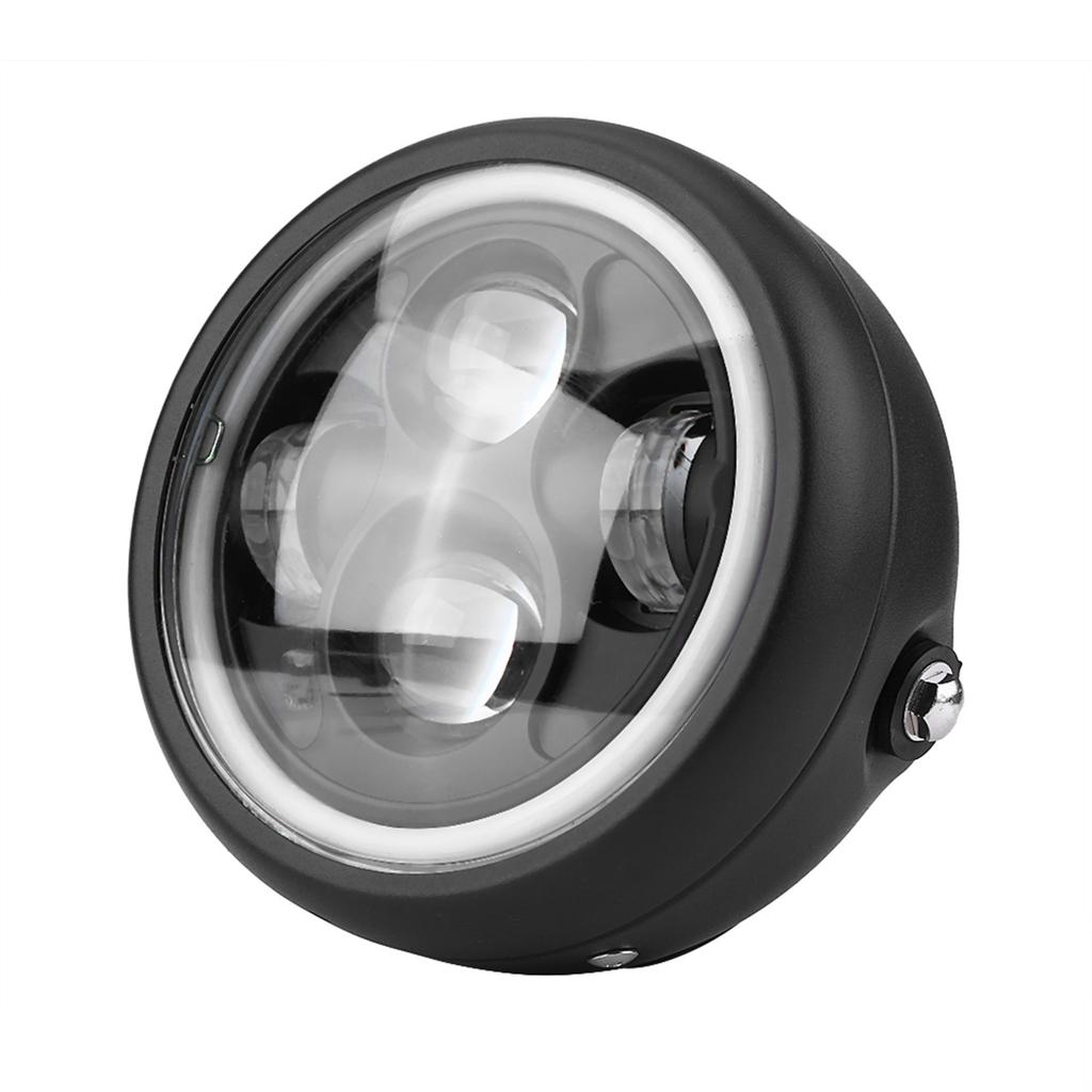 16cm 6.5 Motorcycle LED Headlight HeadLamp Bulb for Sportster Cafe Racer Bobber