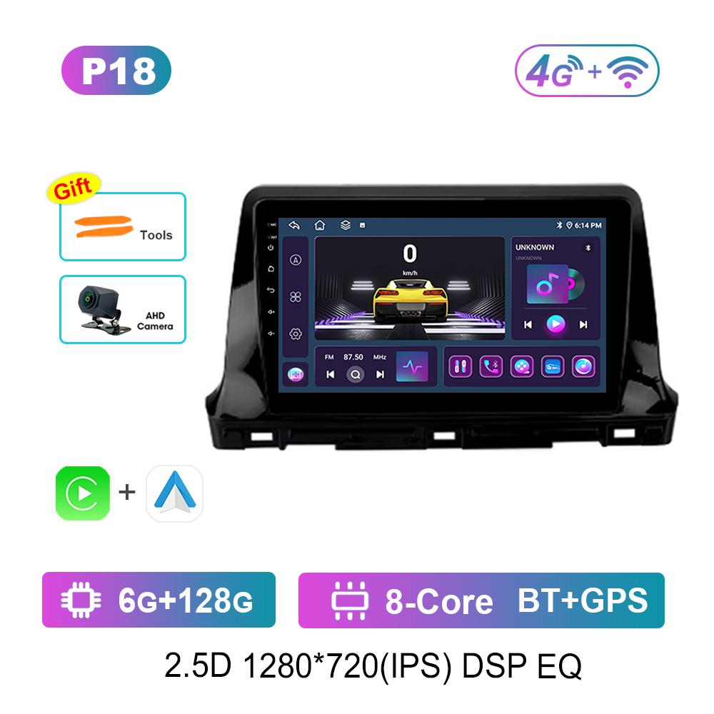 Navigation GPS Android Intelligent System 4G 10 inch for KIA Seltos 2020 WiFi Car Video Multimedia Player Touch Screen Bluetooth