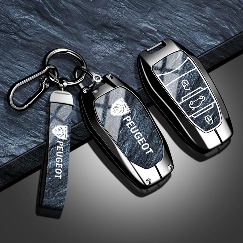 Car Smart Remote Key Case Cover Protector Holder B Shell For Peugeot 407 207 3008 208 308 2008 307 508 5008 301 206 Accessories