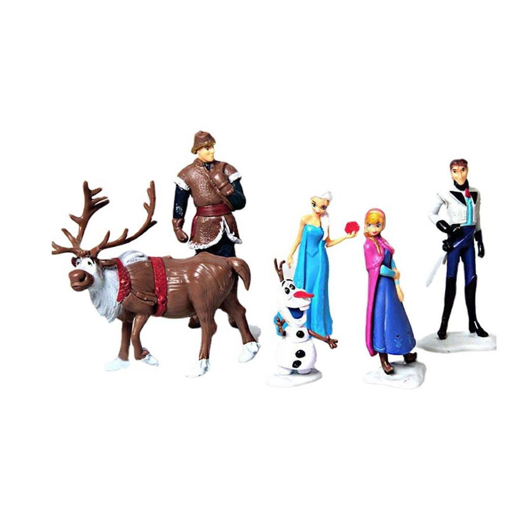 Disney Frozen Princess Figures Toy Blind Box With Anna Elsa Olaf Collectibles For Kids 3 Years Old And Up