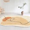 Wabi Sand Wind Living Room Carpet Sofa Coffee Table NonSlip Blanket Bedroom Bedside Full Of Crystal Velvet Carpet