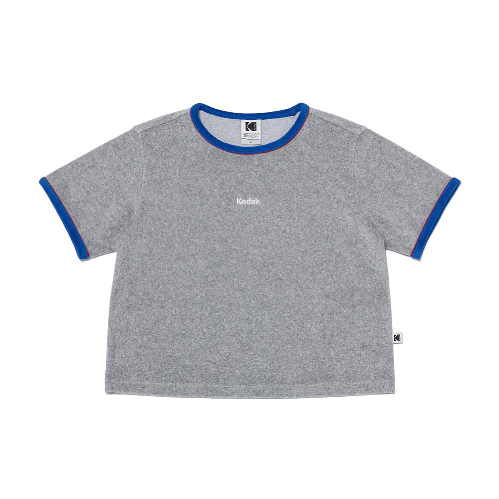 KODAK Terry Ringer T-Shirt Women'S Melange Grey