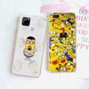 Transparente Hülle für Samsung A04 A14 A23 A34 A54 M23 M33 M52 M53 Realme Narzo 50 50I 50a Prime C35 C55 C30S 10 9 Pro M-77 Minions Cartoon