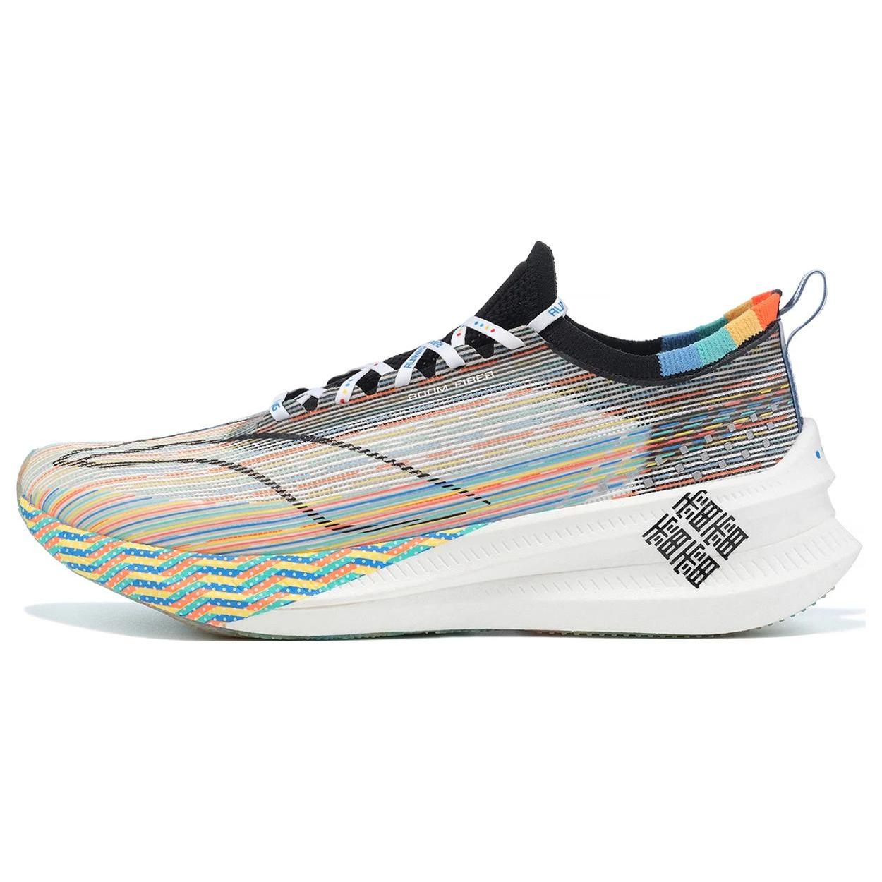 

Li Ning Feidian 3 Elite Textile, Synthetic Leather Cushioning Abrasion Resistant Rebound Low top Running Shoes Unisex ARMT035-11 45