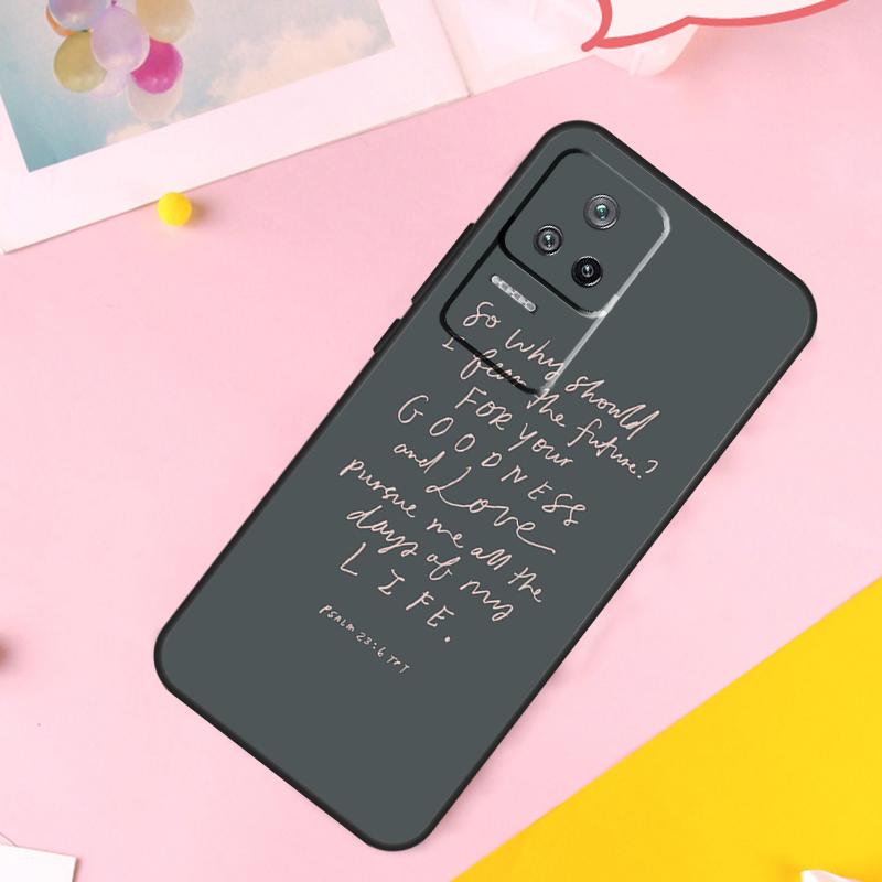 Bible Verse Quotes Case For Xiaomi 14 Ultra 13 11T 12T 13T Pro 12 Lite POCO X6 Pro M6 X3 X4 X5 M5s F3 F5 Cover