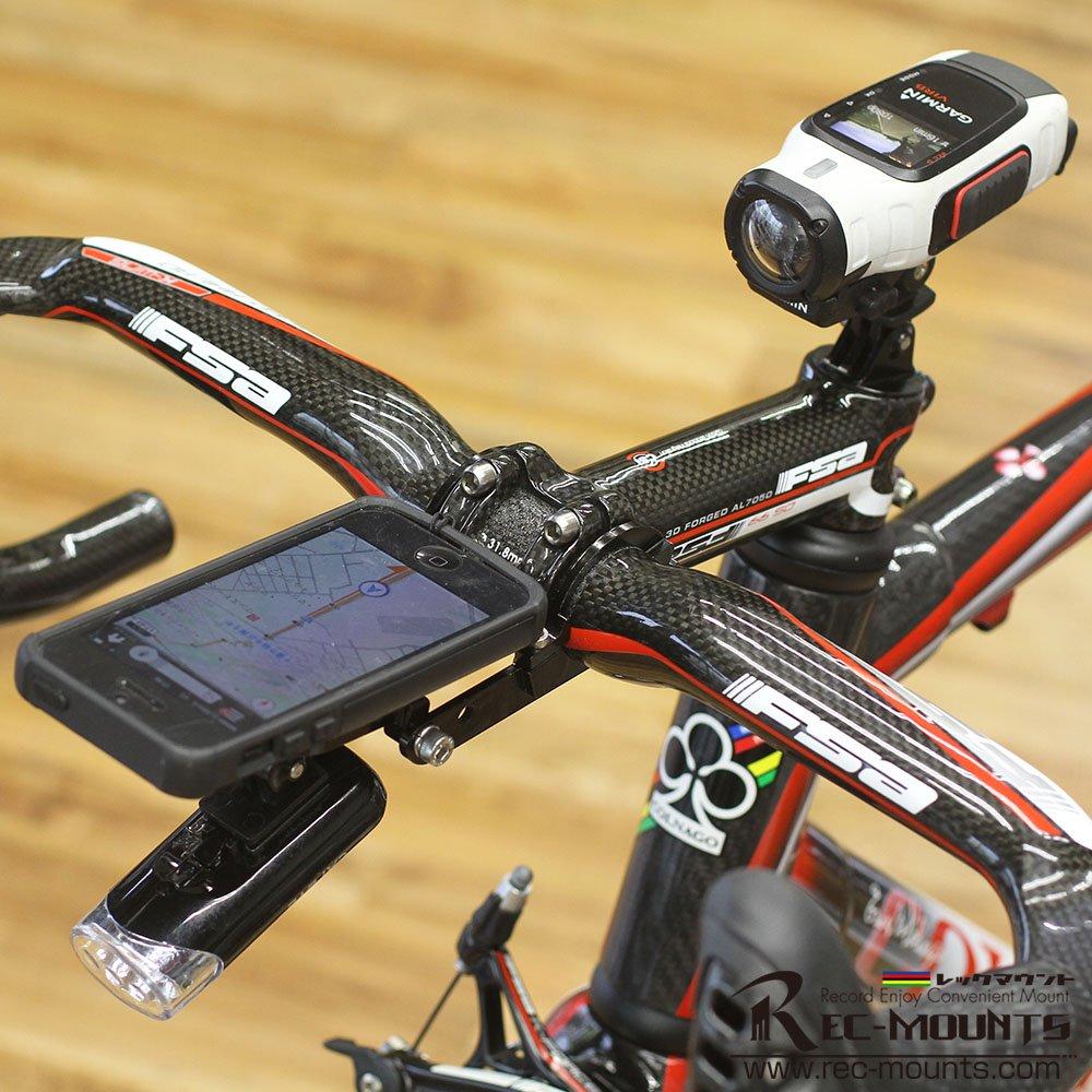 RecMount Type 2 Top Cap Mount for Garmin VIRB Elite X XE, for Stem/Forward Viewing [VB-014GP]