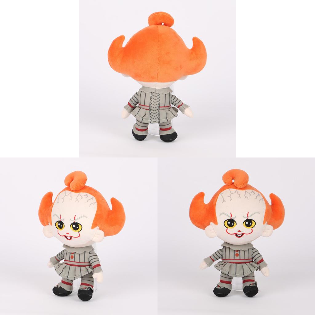 It Pennywise Plush Toy With Long Pile Fibers For Collectors And Fans