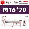 Stainless Steel GB798 Eye Bolt, Full Series M5-M16