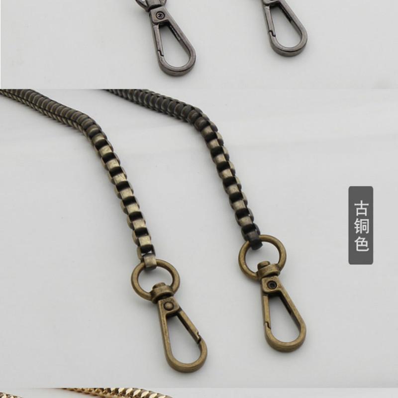 Women's Bag Accessories Belt Bag Chain Gold Chain Metal Bag Chain Shoulder Strap Bag Strap Oblique Metal Chain Iron Chain Tide