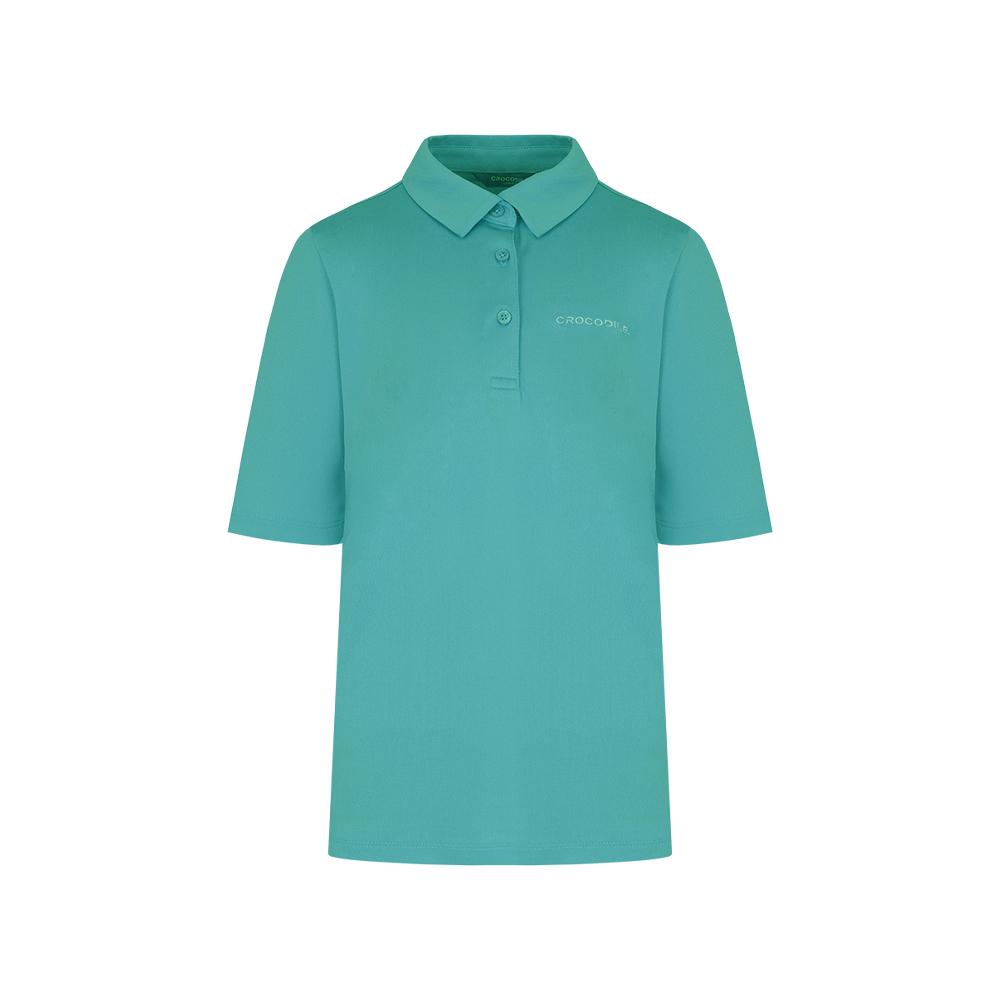 CROCODILE LADIES Pique Collared T-Shirt_Clemts907