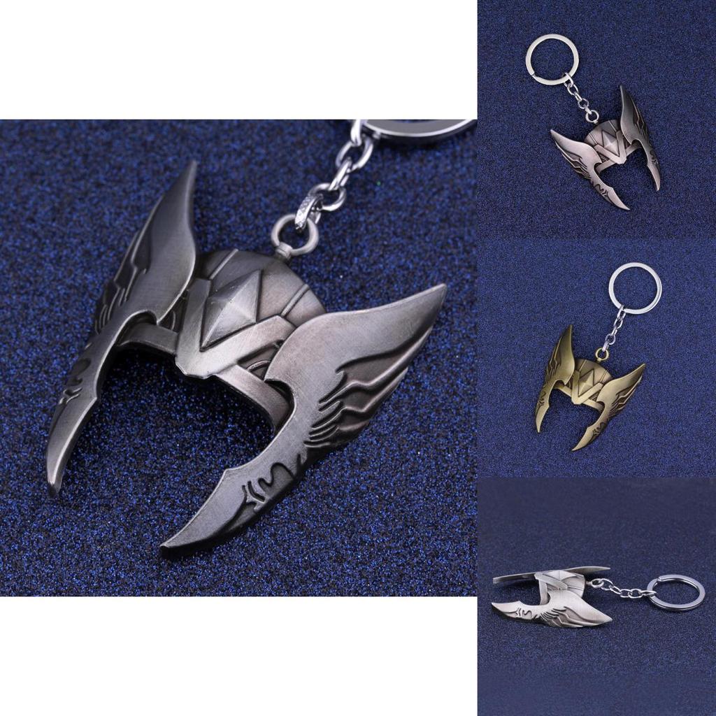 Premium Avengers Thor Mask Alloy Key Chains Keyfob Keyring Gifts Collectible For Fans