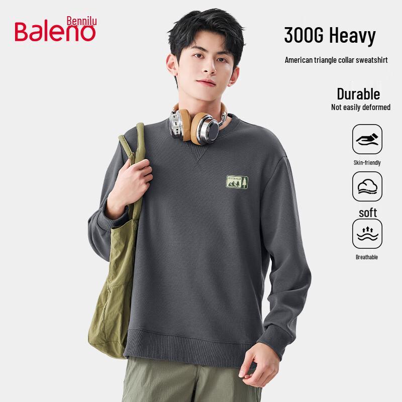 

Baleno Men s Round Neck Heavyweight Sweatshirt XL