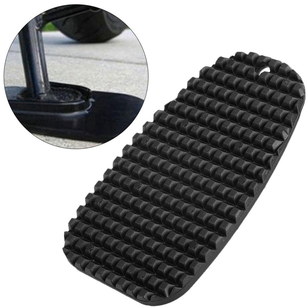4pcs Anti-Sink Design Motorcycle Kickstand Pad Universal Fit Kickstand Foot Plate Soft Ground