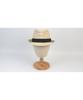 Yunibeosyeolkemiseuteuli Bu Check Ivory Short Fedora Summer Fedora
