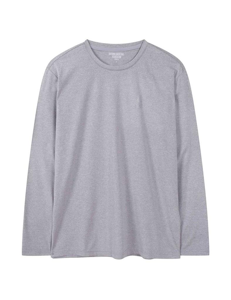 Enbiei Essential Creora Long Sleeve T-Shirt Melange Gray