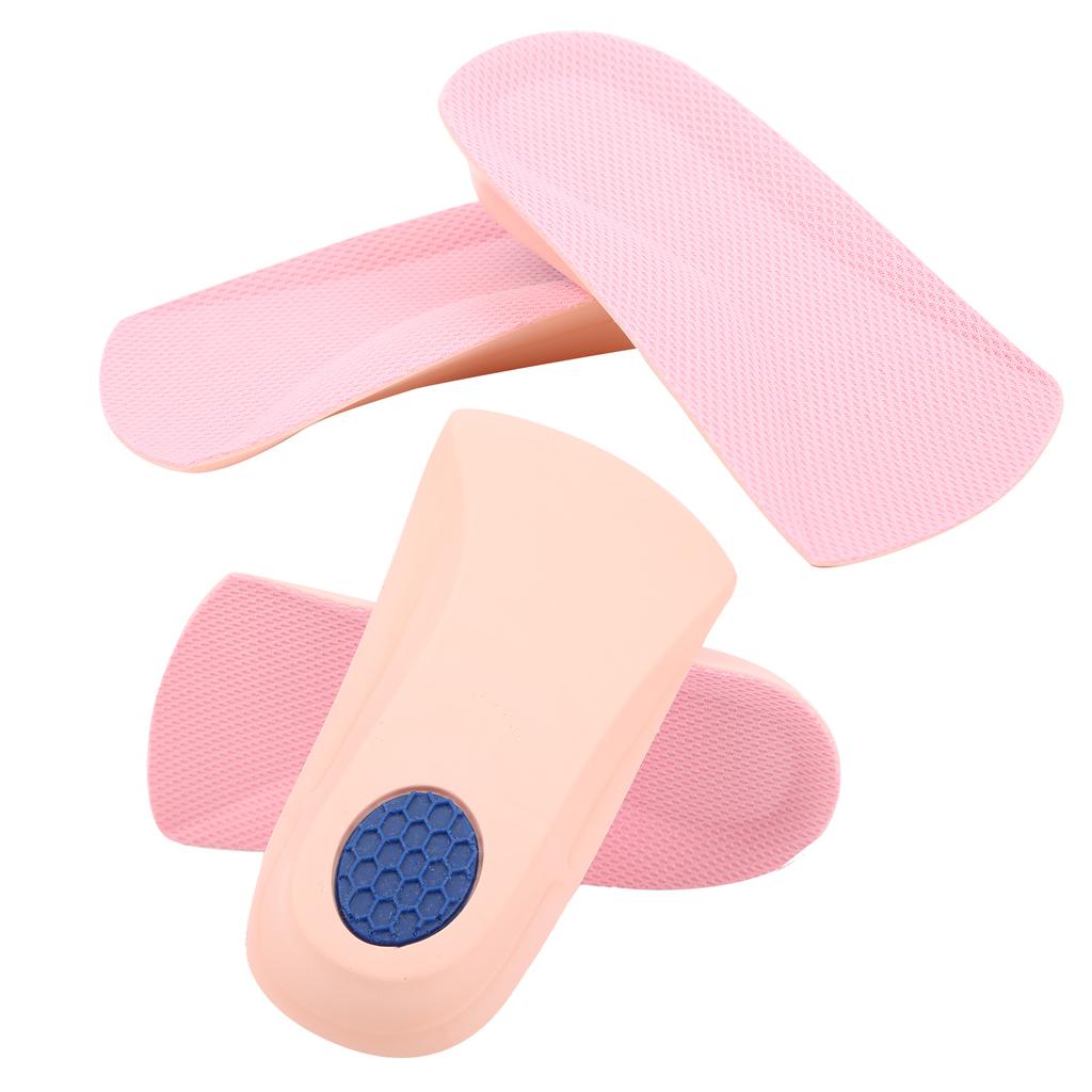 2 Pair Half Shoes Pad Height Increase Heel Cuhions 1.5cm0.6in Lift Insert Soles for Outdoor Hiking