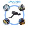 Motorrad Lenker Rückspiegel Halterung USB Telefon Ladegerät Wasserdicht