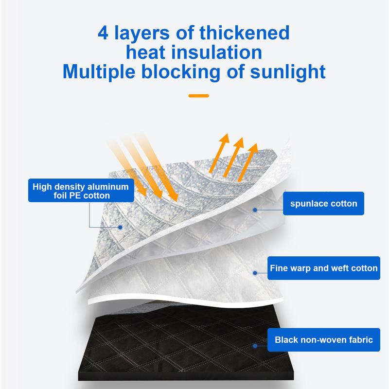 Schnee Windschutzscheibenabdeckung Verdicken Eis Schnee Sonnenschutz Windschutzscheibenabdeckung Sonnenschutz Frostschutz Schnee Eis Entfernung Schutz Winter