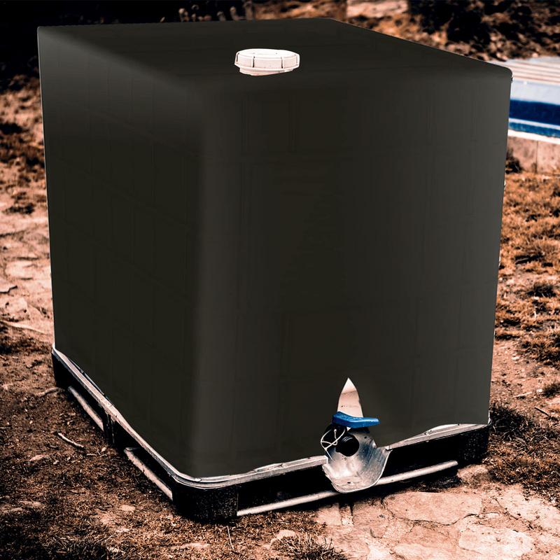 210D Waterproof Dust Cover Rainwater Tank Oxford Cloth UV Protection Cover Garden Box Cover IBC Container Sun Protection Cover