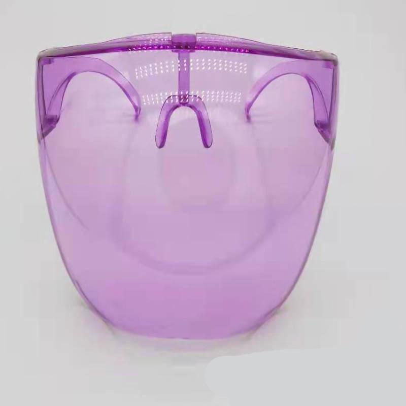 Clear Full-Protection Face Mask with Anti-Droplet, Anti-Fog, Windproof, Dustproof, and Oil Fume Resistant Features