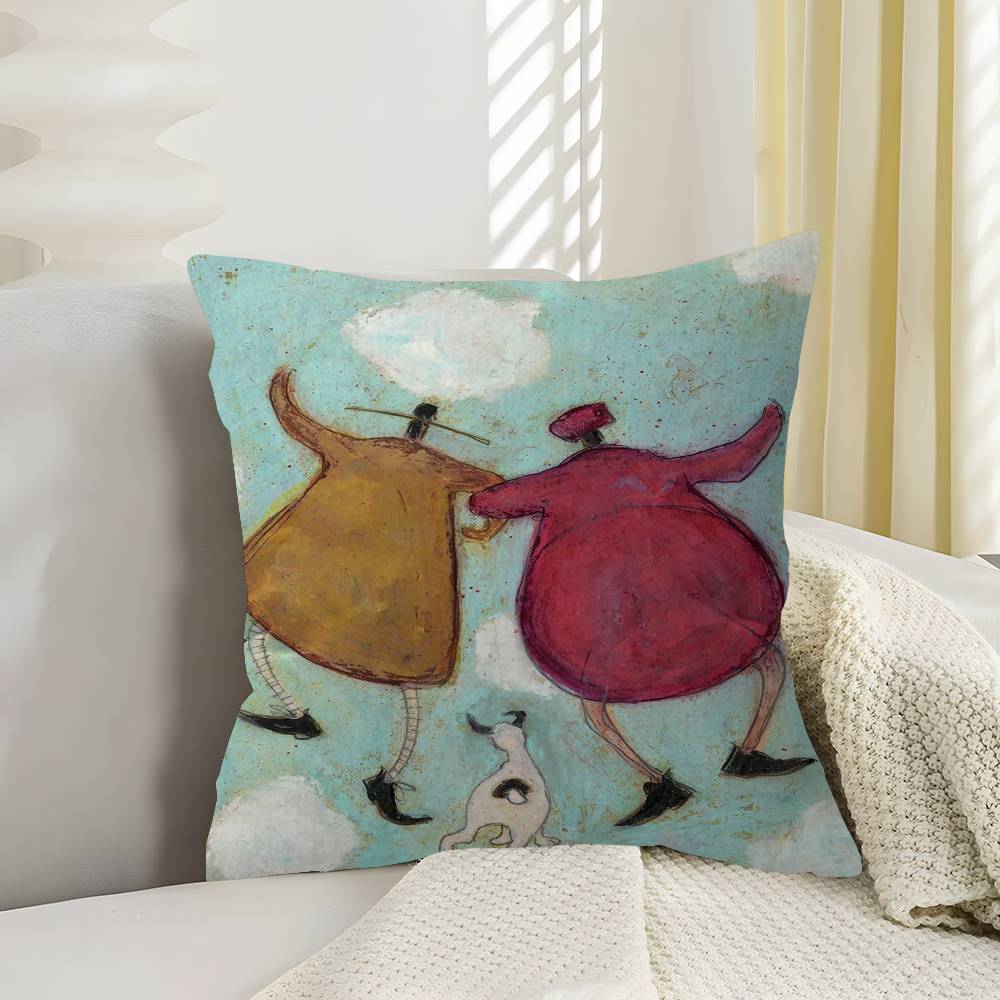 Sam TToft Cushion Cover Decorative Pillow Sofa Home Decor Case Pillow Cases