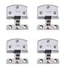 Shower Door Hinge Adjustable Hinge Easy Installation Long-lasting Material Modern Aesthetic Bathroom Installation