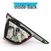 Compatible with 2010-2015 Buick Excelle GT Rear Taillight Assembly Reversing Light