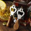 Yousheng Stainless Steel Bottle Opener with Ergonomic Handle Wine Bottle Opener Beer Cap Remover Tool for Kitchen Cafe