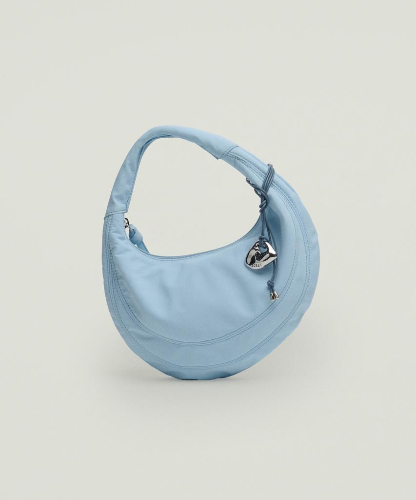 Zoeet Pebble Mini Tote Fabric Bag (Sky)