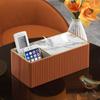 Tissue Box, Living Room Paper Drawer, Desktop Multifunctional Remote Control Storage Box