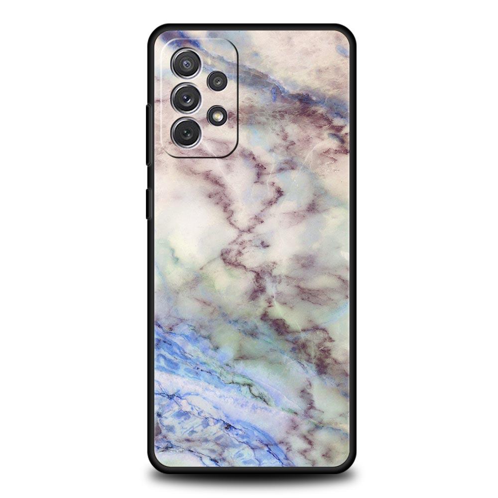 Marble Fashion Case for Samsung A57 A37 A51 A71 A21S A17 A11 A15 A25 A41 A23 A33 A53 A73 A07 A05S A13 A35 A55 5G Cover