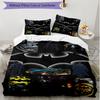 3pcs Duvet Cover Set (1*Duvet Cover + 2*Pillowcase, Without Core), Superheroes Print Soft All‑Season Bedding Set, Home Bedroom Decor Gift