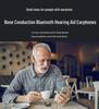 M618 True Bone Conduction Wireless Bluetooth 5.0 Ear Hook Sports Earphones.
