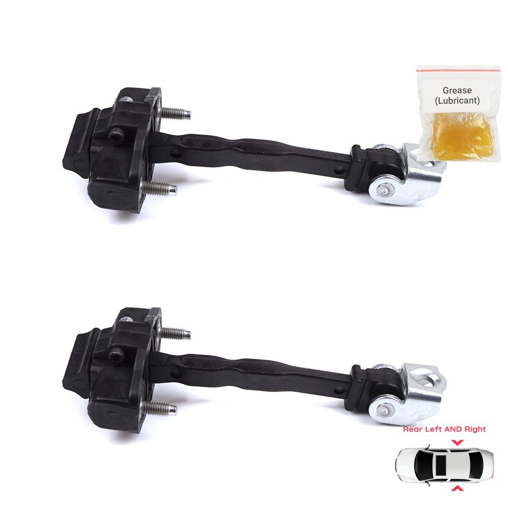 BDP1335-1 2 Pieces Rear Door Hinge Stop Check Strap Limiter for Citroen C4 e-C4 C4X e-C4X MK3 2020-On 9831196980