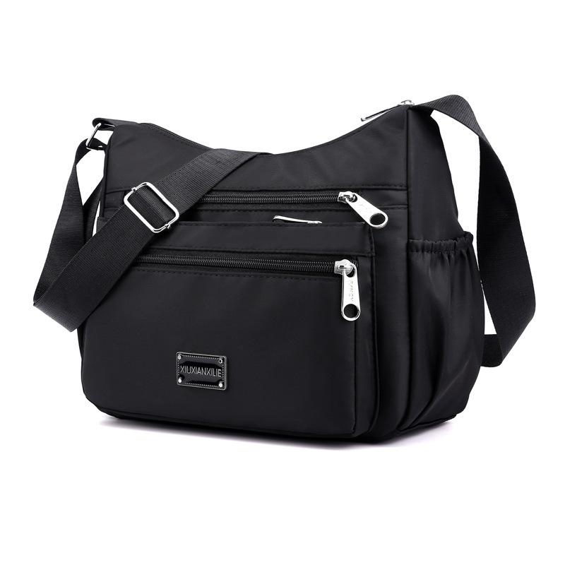 New women's bag multi-compartment single shoulder messenger bag women's breathable large-capacity small square bag bag light luxury niche mother bag