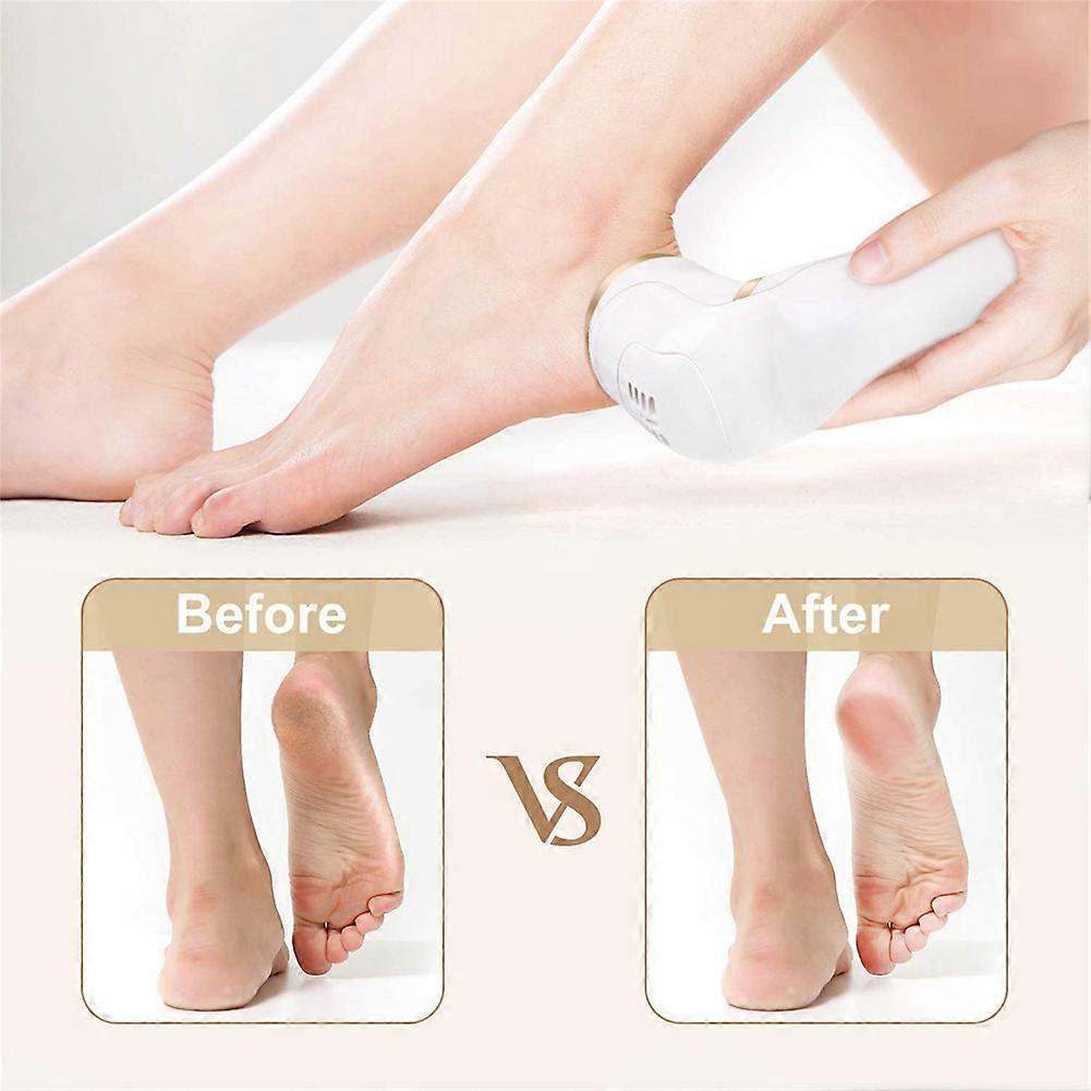 Electric Foot File Waterproof Hard Skin Remover Feet Pedicure Set Rechargeable
