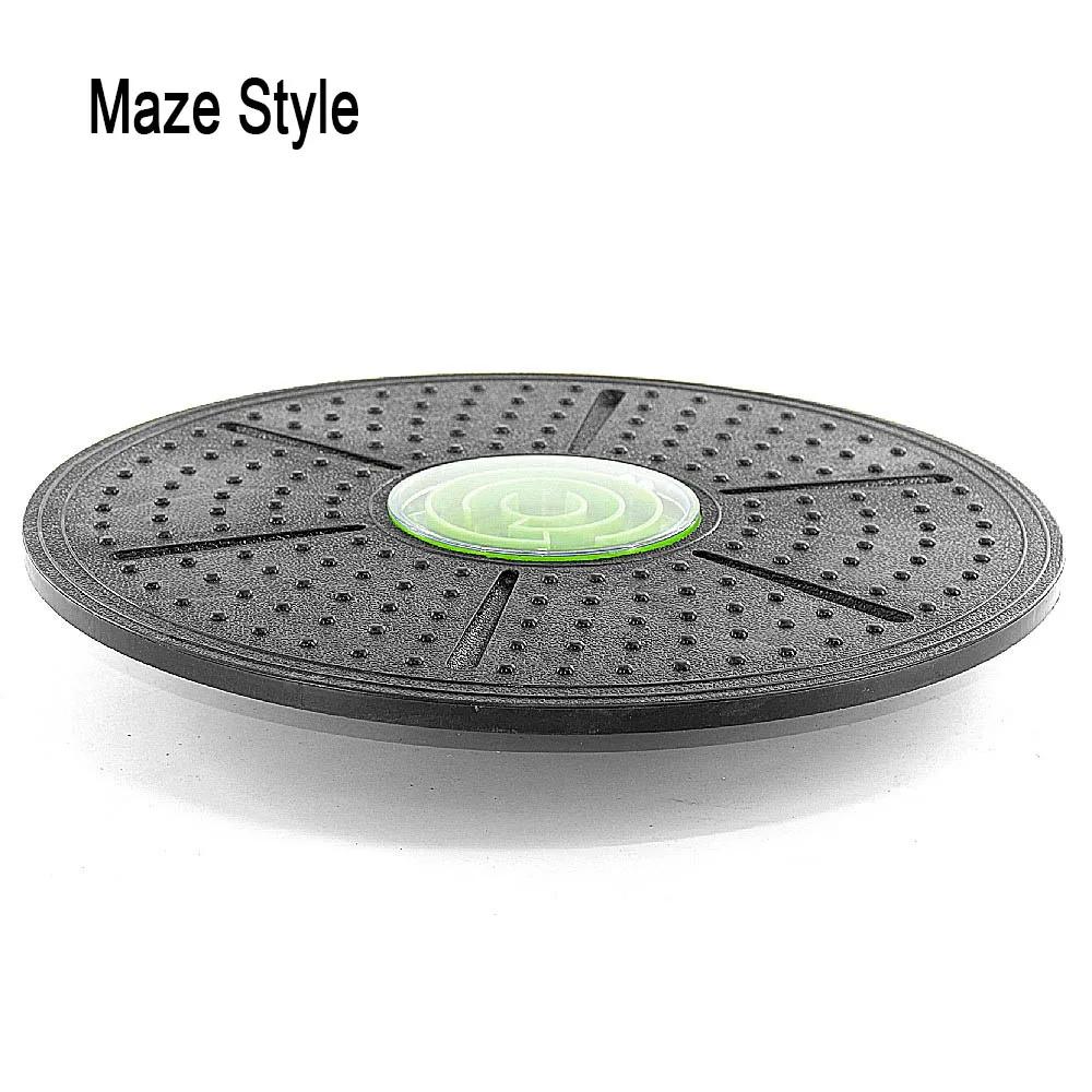 Latest Yoga Balance Board Disc Stability Round Plates Exercise Trainer for Fitness Sports Waist Wriggling Fitness Balance Board1PCS