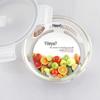 YLYTR279 Round Borosilicate Glass Food Storage Set