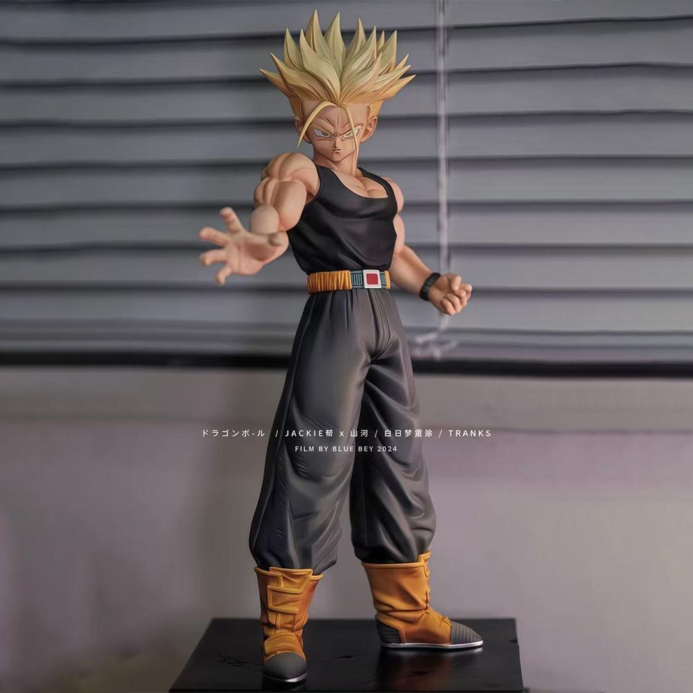 30Cm  Trunks Figure Super Saiyan Trunks Anime Figures Statue Collection Desk Decor Models Kid Birthday Gifts Toys