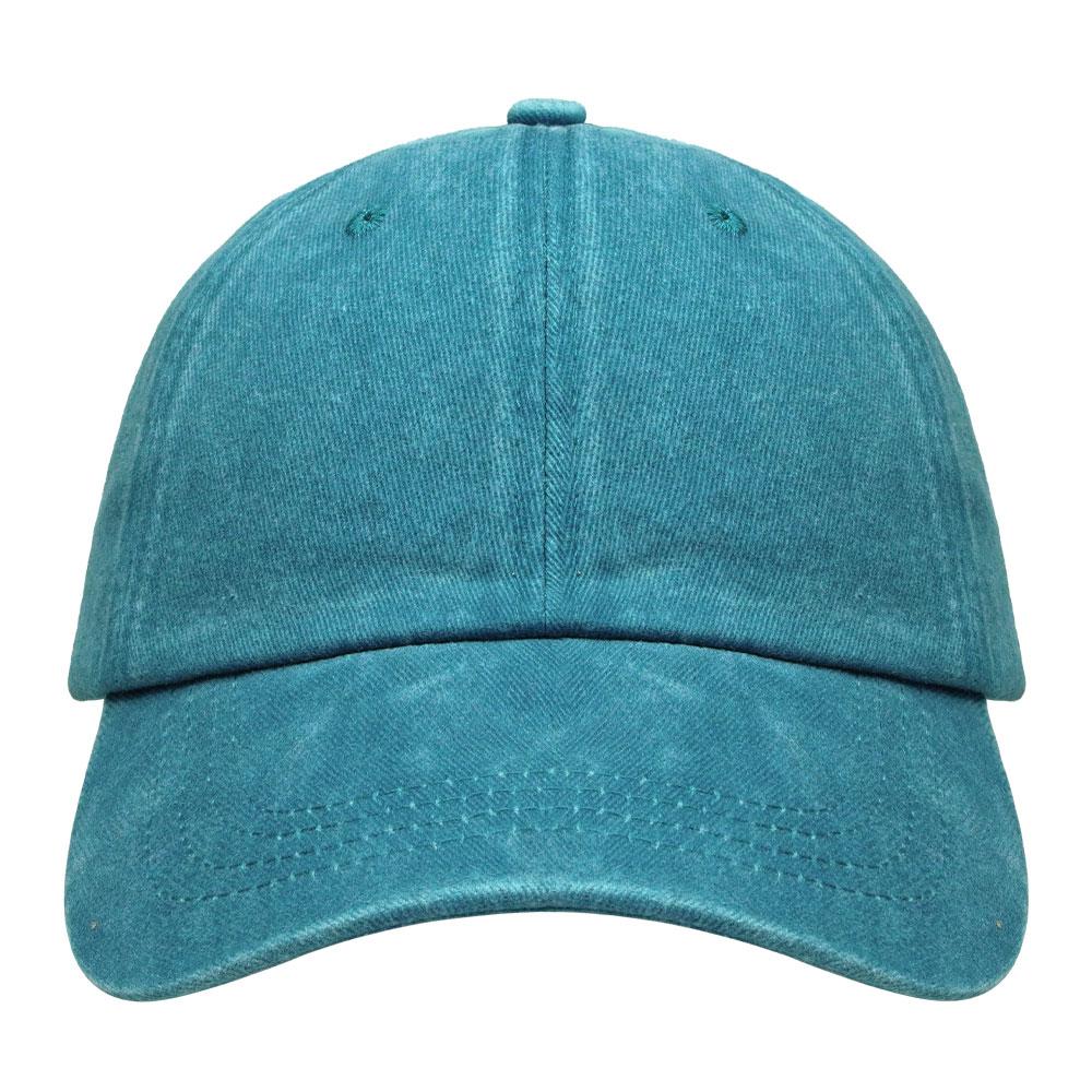 Sporty Common Blank Washed Unstructured Low Profile Dad Hat Custom Logo Cotton Plain Strapback Vintage Baseball Cap