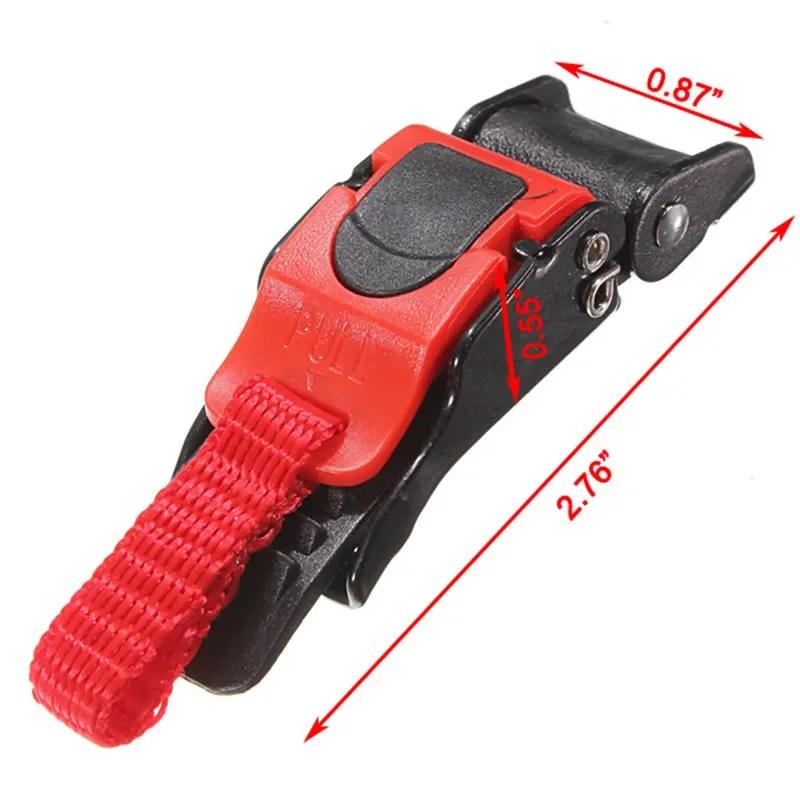 1Piece High Quality Quick Release Buckle Motorcyle Bike ATV Helmet Chin Strap Speed Clip Moto Bike Helmet Buckle