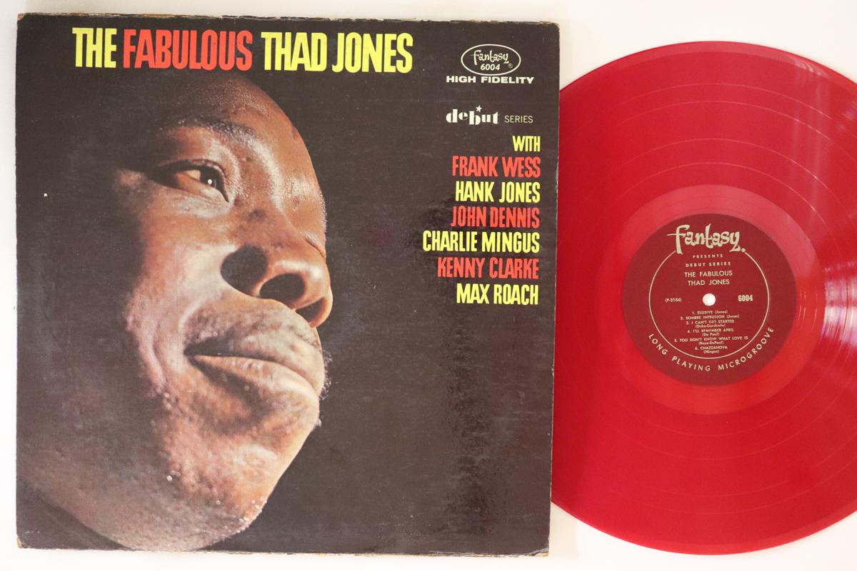 

LP Record THAD JONES - Fabulous Thad Jones 6004 FANTASY 1962 US Jazz Used