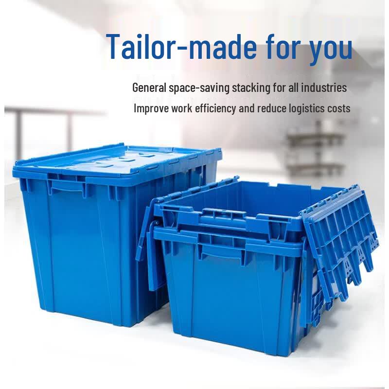 Heavy-Duty Lidded Plastic Storage & Transport Box