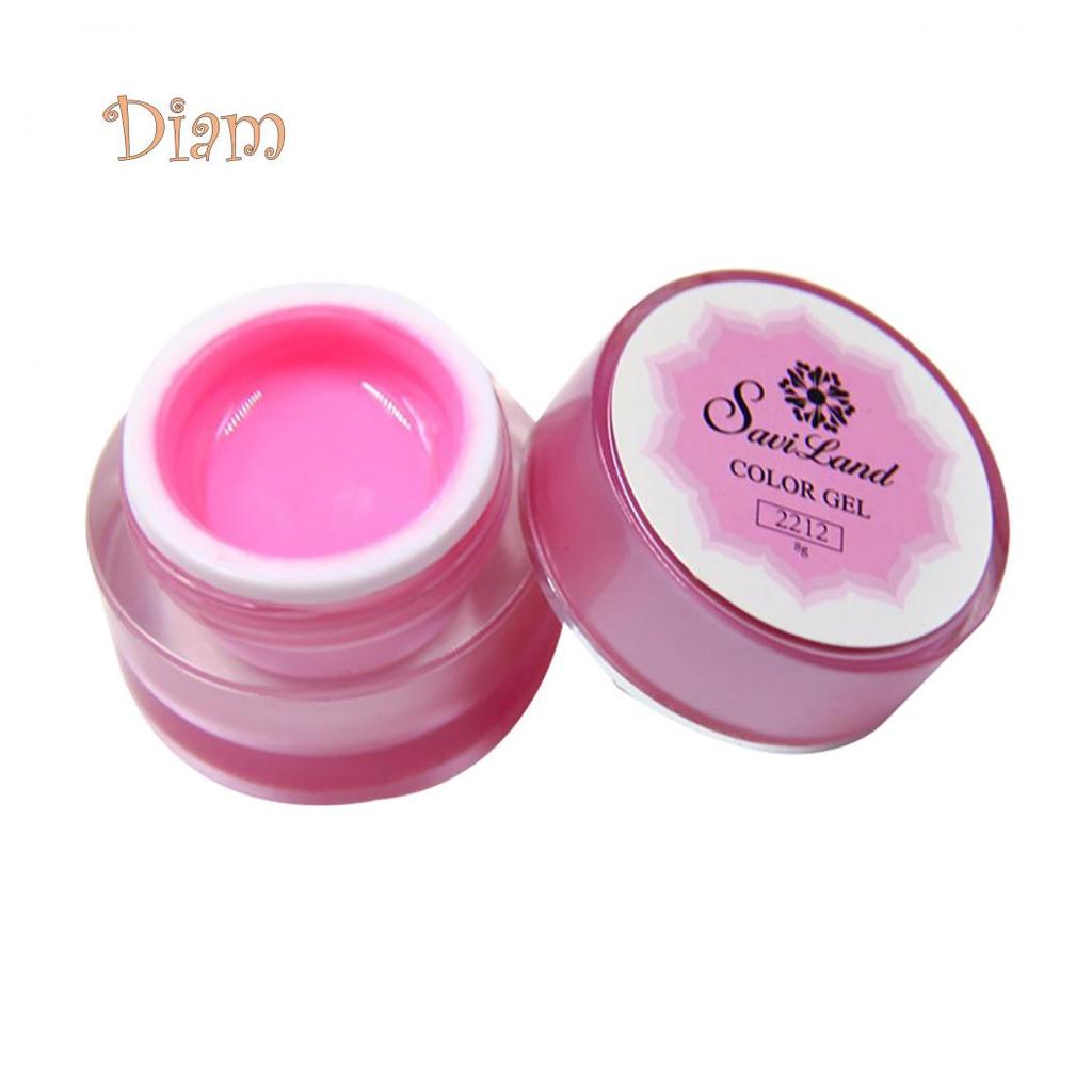 Diamo Soak Off UV LED Gel Polish Long Lasting Nail Varnish Base 3D Painting Lacquer