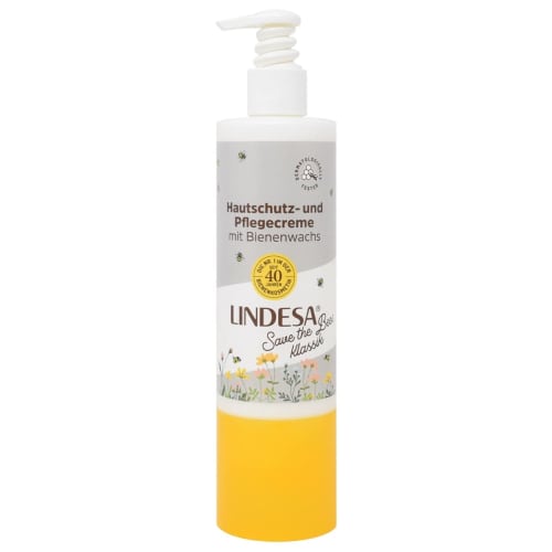 

Lindeza Save the Bees Hand & Skin Cream, 300ml, with Beeswax, Germany